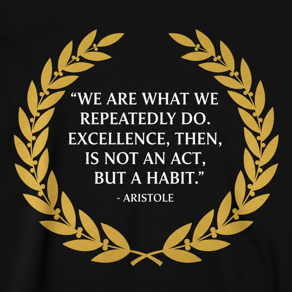 We Are What We Repeatedly Do | Aristotle Quote