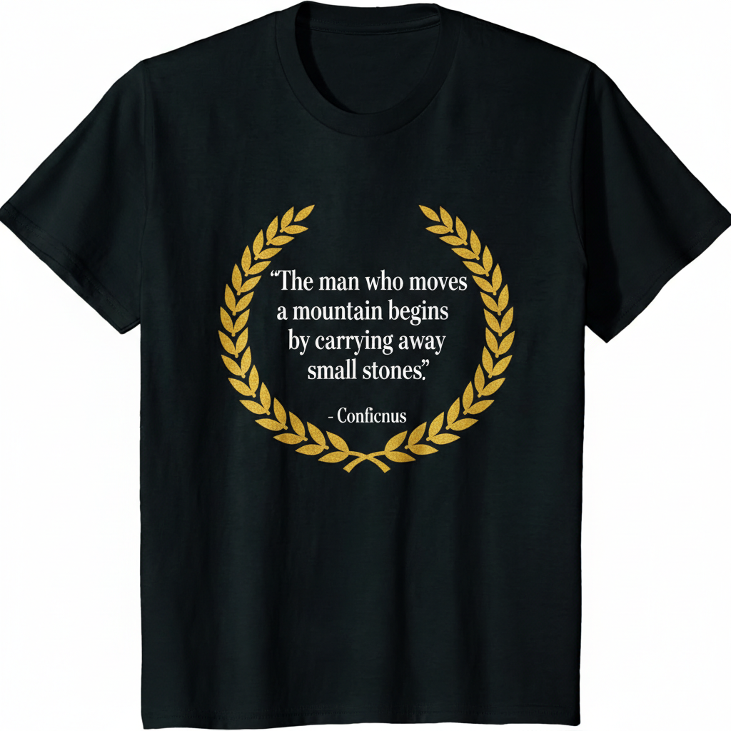 Moving Mountains | Confucius Quote