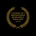 Journey of a Thousand Miles | Lao Tzu Quote