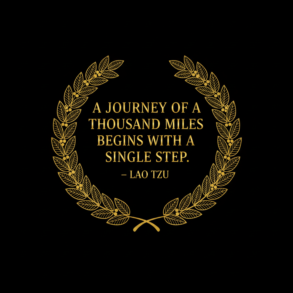 Journey of a Thousand Miles | Lao Tzu Quote