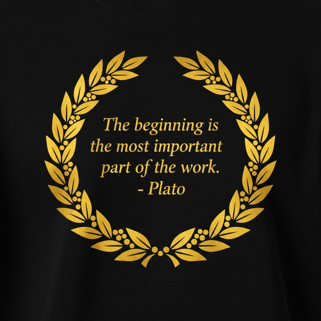 The Beginning Is Most Important | Plato Quote